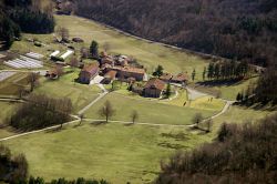 les maisons de la communauté, vue aérienne