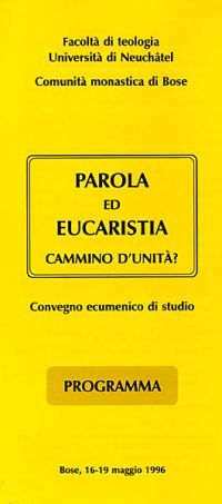 Parole e eucaristia