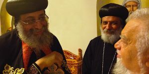 Tawadros II, Anba Kyrolos e fr. Enzo Bianchi