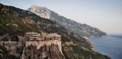  monastero di Simonos Petras - Penisola dell'Athos